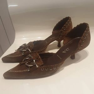 VINTAGE PRADA KITTEN HEELS